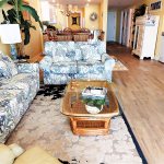 Gulf Front Living Room To Kitchen View